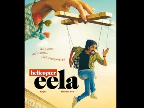 Helicopter Eela first look poster hints at Kajol's presence, shows Riddhi Sen as marionette puppet Helicopter Eela first look poster hints at Kajol's presence, shows Riddhi Sen as marionette puppet