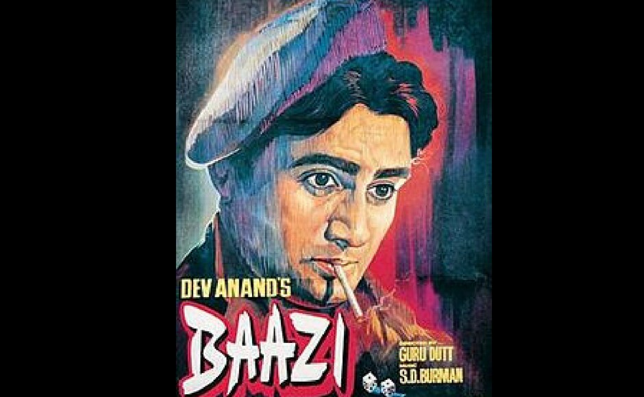 The 1951 Guru Dutt film Baazi, based on the Hollywood film Gilda, was produced by Dev Anand's production house Navketan Film and it also starred Anand in the lead role. YouTube screengrab. The 1951 Guru Dutt film Baazi, based on the Hollywood film Gilda, was produced by Dev Anand's production house Navketan Film and it also starred Anand in the lead role. YouTube screengrab.