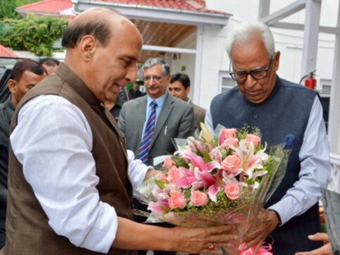 Rajnath Singh in Jammu and Kashmir: Home minister likely to visit Amarnath temple, chair high-level security meet today Rajnath Singh in Jammu and Kashmir: Home minister likely to visit Amarnath temple, chair high-level security meet today