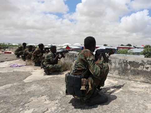 Nine killed, 10 wounded in attack on Somalia interior ministry in Mogadishu; Al-Shabaab claims responsibility Nine killed, 10 wounded in attack on Somalia interior ministry in Mogadishu; Al-Shabaab claims responsibility