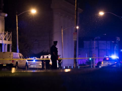 Gunmen opens fire at New Jersey policemen; two officers injured, suspect at large Gunmen opens fire at New Jersey policemen; two officers injured, suspect at large