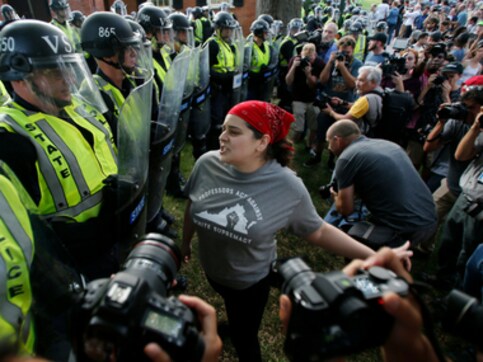 Counter-protesters expected to dwarf white supremacists in Washington DC's 'Unite the Right' rally Counter-protesters expected to dwarf white supremacists in Washington DC's 'Unite the Right' rally