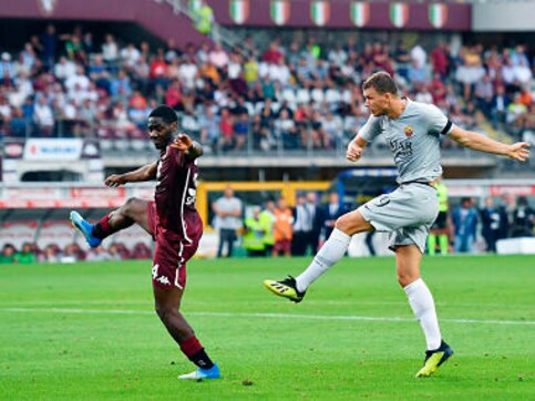 Serie A: Edin Dzeko's late strike helps AS Roma get off to winning start; Inter Milan go down 1-0 to Sassuolo Serie A: Edin Dzeko's late strike helps AS Roma get off to winning start; Inter Milan go down 1-0 to Sassuolo