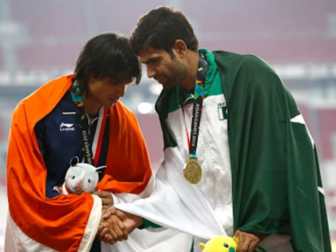 Asian Games 2018: Hope to emulate Neeraj Chopra's feat some day, says Pakistan's javelin thrower Arshad Nadeem Asian Games 2018: Hope to emulate Neeraj Chopra's feat some day, says Pakistan's javelin thrower Arshad Nadeem