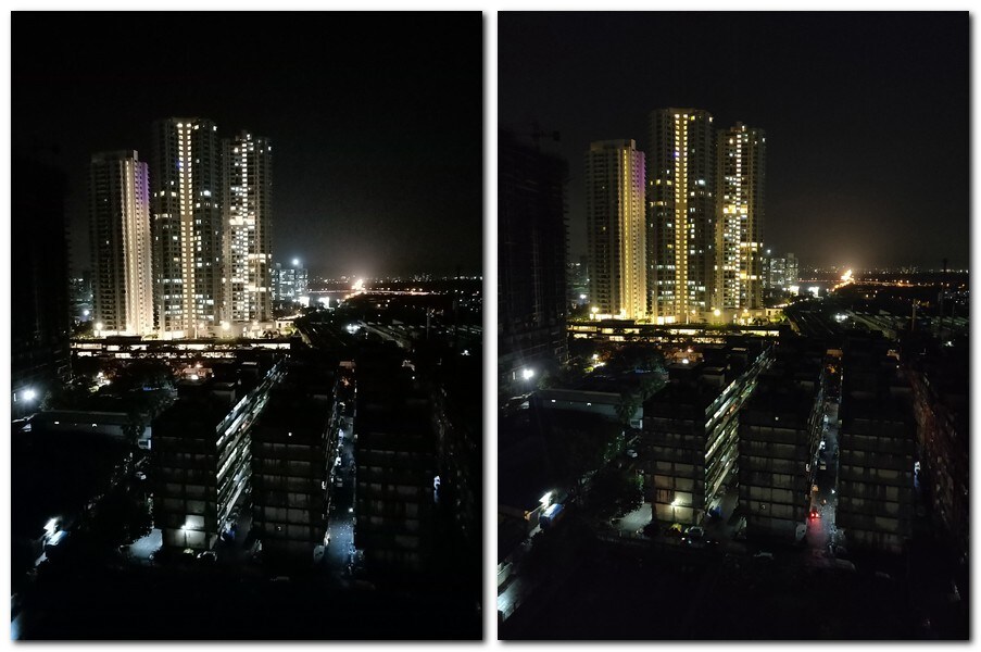 Oppo F9 Pro (L) vs OnePlus 6 (R)