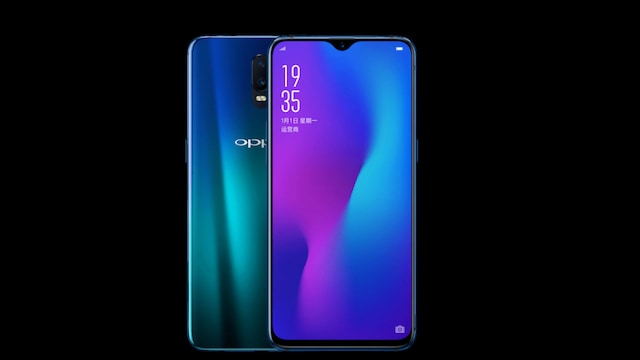 Oppo R17 with an in-display fingerprint scanner, water-drop notch unveiled Oppo R17 with an in-display fingerprint scanner, water-drop notch unveiled