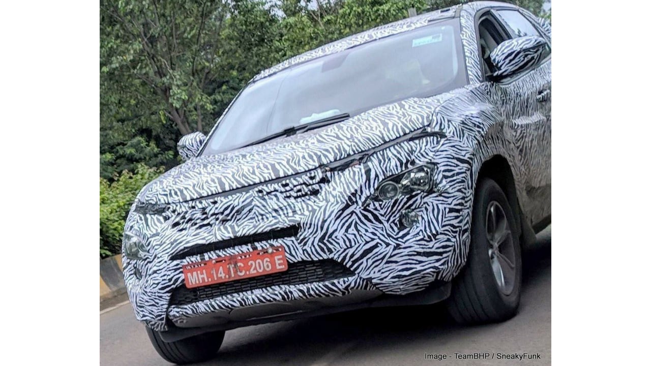Tata Harrier SUV leak. Image: Rushlane