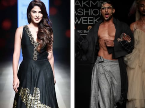 Lakmé Fashion Week 2018 Day 1: Prateik Babbar, Rhea Chakraborty kick off winter-festive season Lakmé Fashion Week 2018 Day 1: Prateik Babbar, Rhea Chakraborty kick off winter-festive season