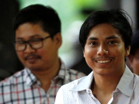 Reuters journalists in Myanmar, arrested while investigating Rohingya massacre, to face verdict in landmark case Reuters journalists in Myanmar, arrested while investigating Rohingya massacre, to face verdict in landmark case