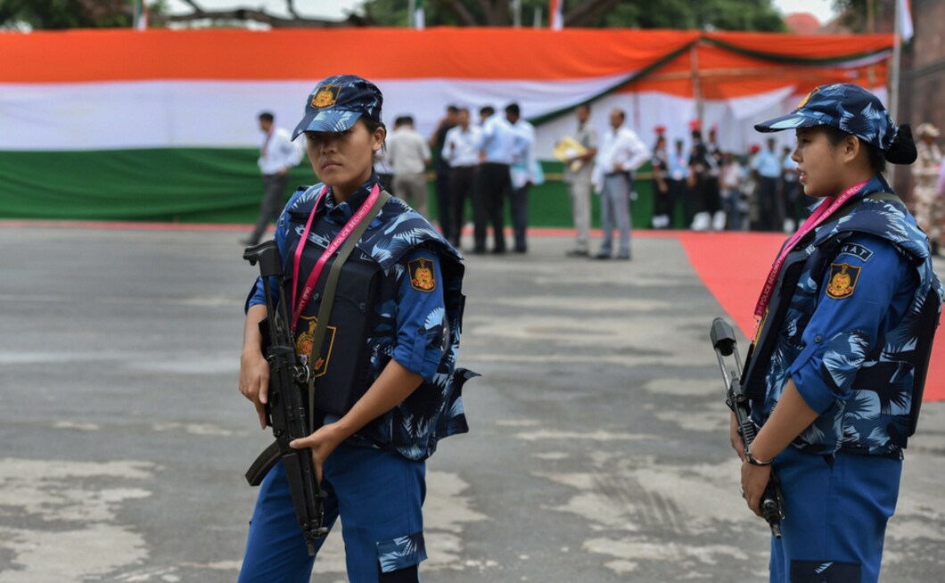 Ahead of the Independence Day, the Delhi Police inducted India's first all-woman Special Weapons and Tactics (SWAT) team for anti-terrorist operations. Rajnath Singh had formally inducted the unit and said that the women commandos will be deployed at Red Fort and India Gate during Independence Day celebrations. PTI Ahead of the Independence Day, the Delhi Police inducted India's first all-woman Special Weapons and Tactics (SWAT) team for anti-terrorist operations. Rajnath Singh had formally inducted the unit and said that the women commandos will be deployed at Red Fort and India Gate during Independence Day celebrations. PTI