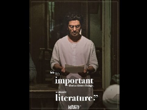 Nawazuddin Siddiqui shares his Saadat Hasan Manto look from the upcoming biopic