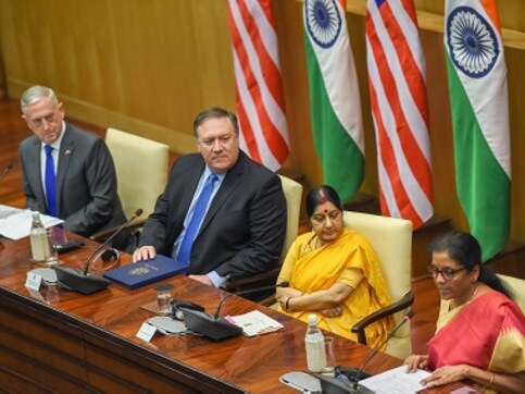 India-US 2-plus-2 dialogue: Commitment to 'free and open' Indo-Pacific will send message to China amid trade war India-US 2-plus-2 dialogue: Commitment to 'free and open' Indo-Pacific will send message to China amid trade war