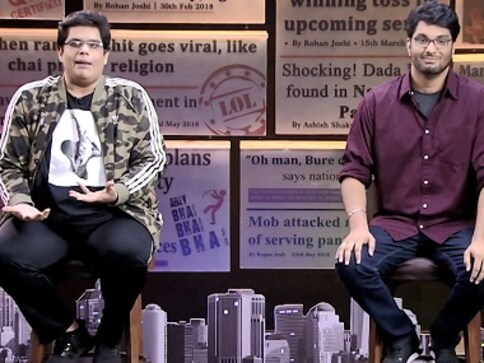 On Air With AIB season 3: Tanmay Bhat, Gursimran Khamba take aim at rising petrol prices in first episode On Air With AIB season 3: Tanmay Bhat, Gursimran Khamba take aim at rising petrol prices in first episode