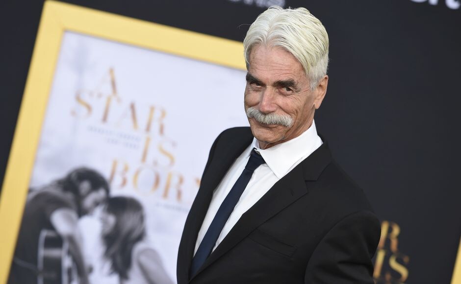 Sam Elliott arrives at the LA premiere of A Star Is Born. Photo by Jordan Strauss/Invision/AP Sam Elliott arrives at the LA premiere of A Star Is Born. Photo by Jordan Strauss/Invision/AP
