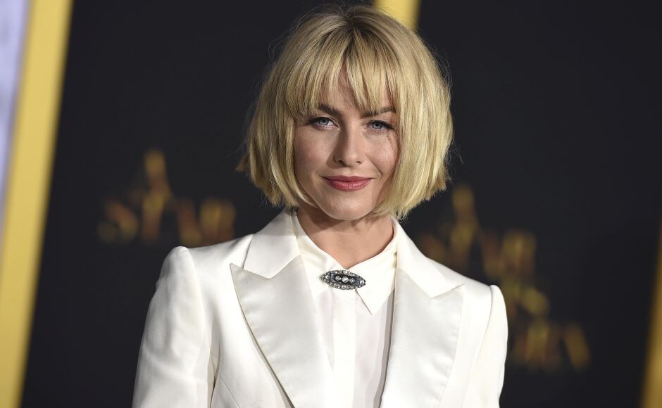 Julianne Hough arrives at the Los Angeles premiere of A Star Is Born on Monday at the Shrine Auditorium. Photo by Jordan Strauss/Invision/AP Julianne Hough arrives at the Los Angeles premiere of A Star Is Born on Monday at the Shrine Auditorium. Photo by Jordan Strauss/Invision/AP