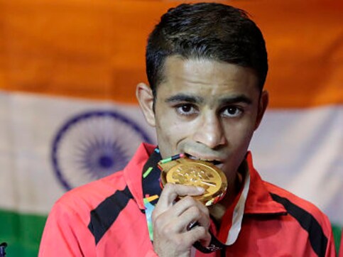 Asian Games 2018: Boxer Amit Panghal beats reigning Olympic and Asian champion Hasanboy Dusmatov to clinch gold Asian Games 2018: Boxer Amit Panghal beats reigning Olympic and Asian champion Hasanboy Dusmatov to clinch gold