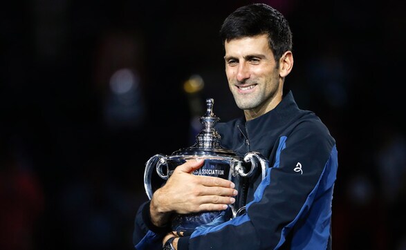 Novak Djokovic beats Juan Martin Del Potro in US Open final to win 14th Grand Slam and equal Pete Sampras' record Novak Djokovic beats Juan Martin Del Potro in US Open final to win 14th Grand Slam and equal Pete Sampras' record