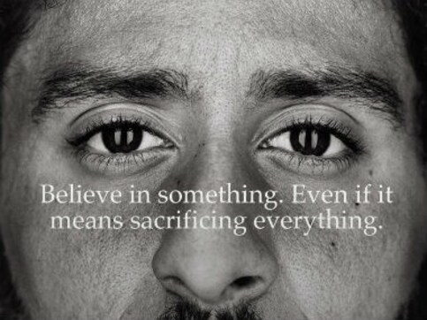 Serena Williams praises Nike for featuring American football player Colin Kaepernick in new ad campaign Serena Williams praises Nike for featuring American football player Colin Kaepernick in new ad campaign