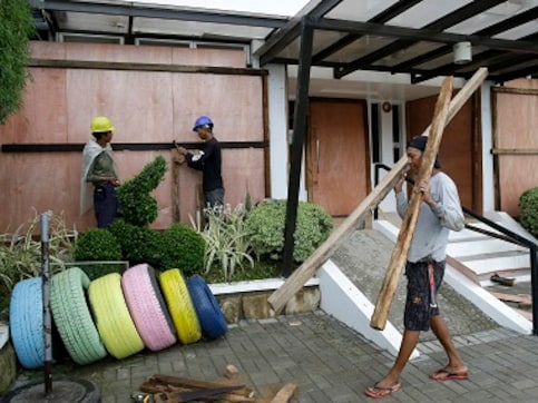 Philippines braces for Typhoon Mangkhut: Over 9,000 people moved to temporary shelters, emergency response teams on standby Philippines braces for Typhoon Mangkhut: Over 9,000 people moved to temporary shelters, emergency response teams on standby