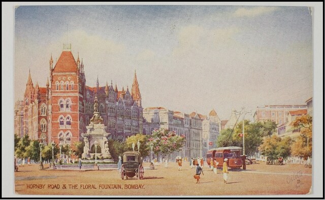 This particular work is a picture depicting the Hornby Road and the Floral Fountain, a well-known part of this city. Paper Jewels, curated by Omar Khan in consultation with and Rahaab Allana will be on display at the Kamalnayan Bajaj Special Exhibition Gallery in the museum till 1 October, 2018. The Omar Khan Collection and The Alkazi Collection of Photography/ Dr Bhau Daji Lad Museum This particular work is a picture depicting the Hornby Road and the Floral Fountain, a well-known part of this city. Paper Jewels, curated by Omar Khan in consultation with and Rahaab Allana will be on display at the Kamalnayan Bajaj Special Exhibition Gallery in the museum till 1 October, 2018. The Omar Khan Collection and The Alkazi Collection of Photography/ Dr Bhau Daji Lad Museum