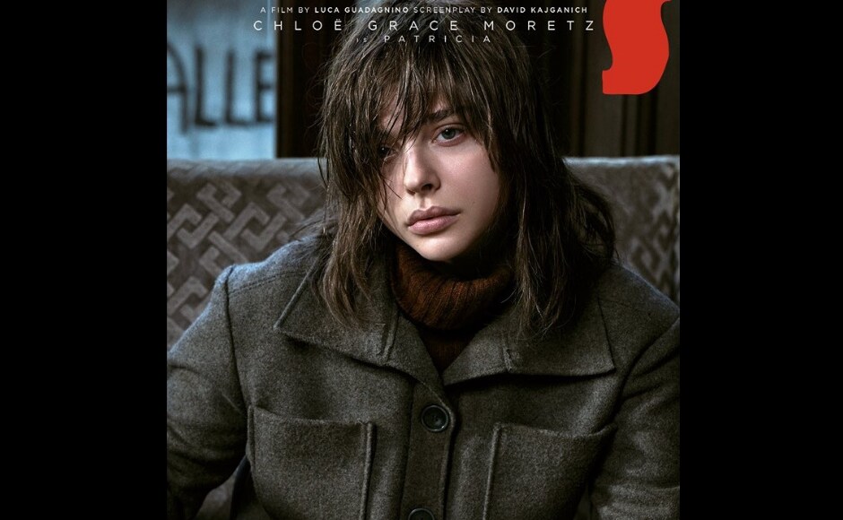 Chloe Grace Moretz is Patricia in Suspiria. Image via Twitter. Chloe Grace Moretz is Patricia in Suspiria. Image via Twitter.