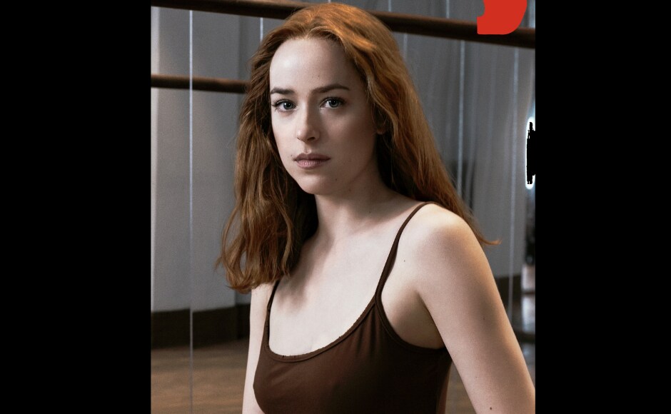 Dakota Johnson plays Susie in Suspiria. Image via Twitter Dakota Johnson plays Susie in Suspiria. Image via Twitter