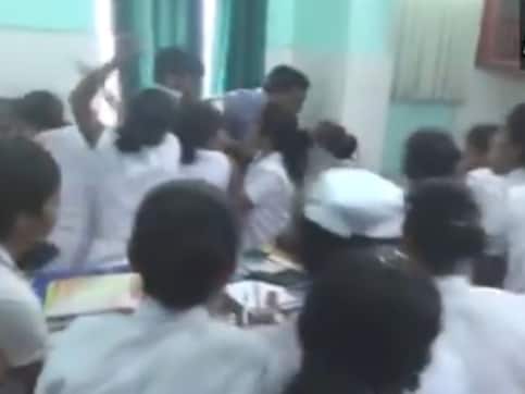 Trainee nurses in Bihar's Katihar district beat up doctor for trying to molest colleague; officials promise inquiry Trainee nurses in Bihar's Katihar district beat up doctor for trying to molest colleague; officials promise inquiry