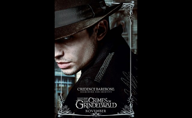 Ezra Miller as Credence Barebone. Image from Twitter/ BeastsMovieUK Ezra Miller as Credence Barebone. Image from Twitter/ BeastsMovieUK