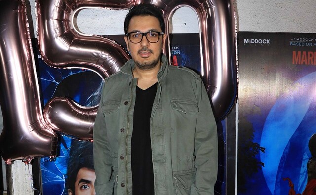 Producer Dinesh Vijan at <em>Stree</em> success bash Producer Dinesh Vijan at <em>Stree</em> success bash