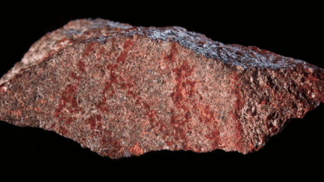 #Ancient: World's oldest drawing, a crisscross cave painting found in Africa #Ancient: World's oldest drawing, a crisscross cave painting found in Africa