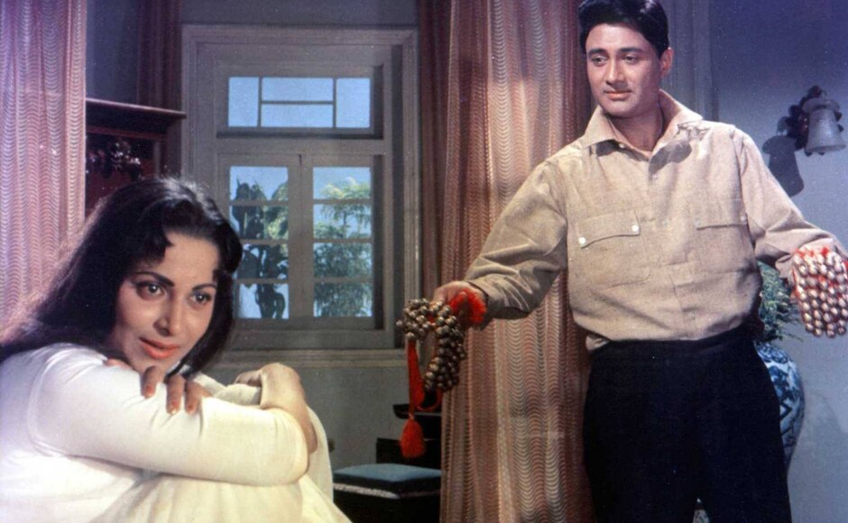 Guide (1965), Dev Anand's first colour film was also first film to win all four of the major awards (Best Movie, Best Director, Best Actor and Best Actress) at the Filmfare Awards. Image via Facebook Guide (1965), Dev Anand's first colour film was also first film to win all four of the major awards (Best Movie, Best Director, Best Actor and Best Actress) at the Filmfare Awards. Image via Facebook