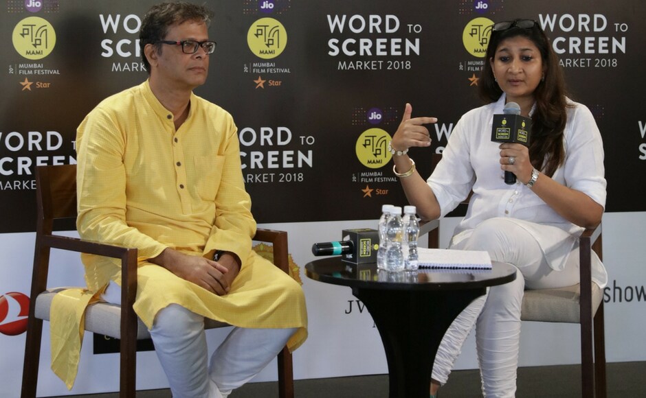Author of Helen: The Life and Times of an H-Bomb, Jerry Pinto and Namita Devidayal, author of Aftertaste at a panel discussion in the event Author of Helen: The Life and Times of an H-Bomb, Jerry Pinto and Namita Devidayal, author of Aftertaste at a panel discussion in the event
