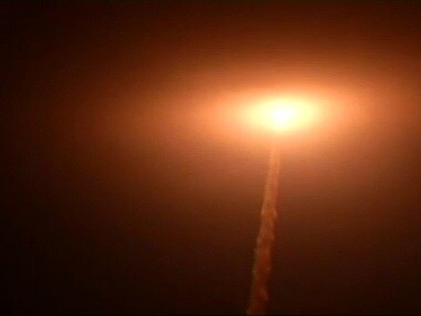 ISRO launches the PSLV-C42 into orbit carrying two foreign satellites from Sriharikota. ANI