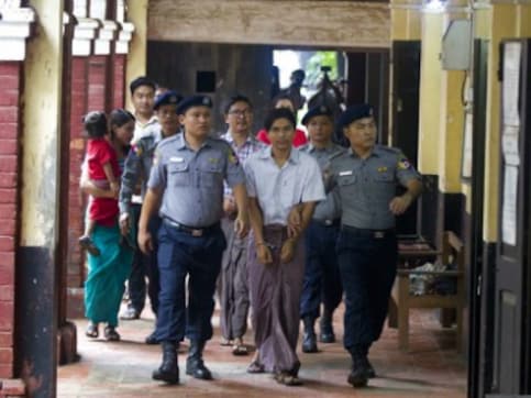 Reuters reporters face verdict in Myanmar 'state secrets' case, could receive jail sentences of 14 years each Reuters reporters face verdict in Myanmar 'state secrets' case, could receive jail sentences of 14 years each