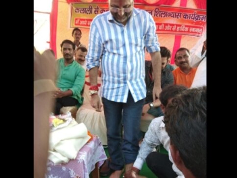 Nishikant Dubey cites Mahabharata to defend himself after drawing flak for letting BJP worker wash his feet Nishikant Dubey cites Mahabharata to defend himself after drawing flak for letting BJP worker wash his feet