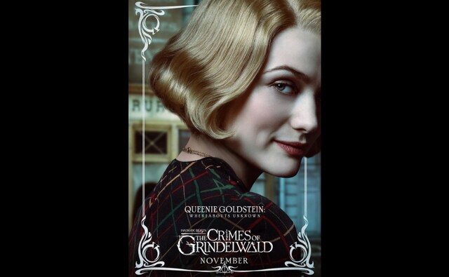 Alison Sudol plays Queenie Goldstein. Image from Twitter/ BeastsMovieUK Alison Sudol plays Queenie Goldstein. Image from Twitter/ BeastsMovieUK