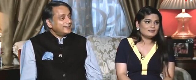 Shashi Tharoor, Srishti Dixit engage in a battle of words, discuss millennial slang Shashi Tharoor, Srishti Dixit engage in a battle of words, discuss millennial slang