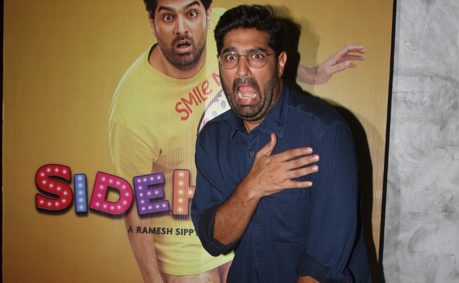 Kunaal Roy Kapur, the side hero himself at the special screening of Eros Now's first original show Side Hero Kunaal Roy Kapur, the side hero himself at the special screening of Eros Now's first original show Side Hero