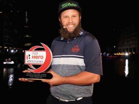 Andrew Johnston gets the better of Paul Dunne to win Hero Challenge in front of vociferous local support at Canary Wharf Andrew Johnston gets the better of Paul Dunne to win Hero Challenge in front of vociferous local support at Canary Wharf