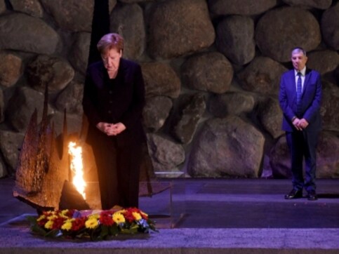 Angela Merkel visits Holocaust memorial in Jerusalem, says Germany has 'everlasting responsibility' to combat antisemitism Angela Merkel visits Holocaust memorial in Jerusalem, says Germany has 'everlasting responsibility' to combat antisemitism
