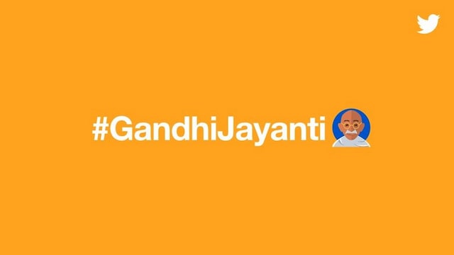 Twitter celebrates Gandhi's 150th birth anniversary with a customised emoji Twitter celebrates Gandhi's 150th birth anniversary with a customised emoji