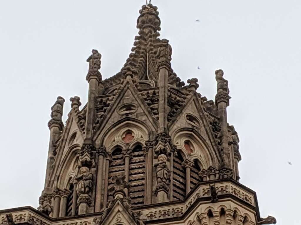The Prisma-like effect at the far end of Super Res Zoom on the Pixel 3 XL. Image: tech2