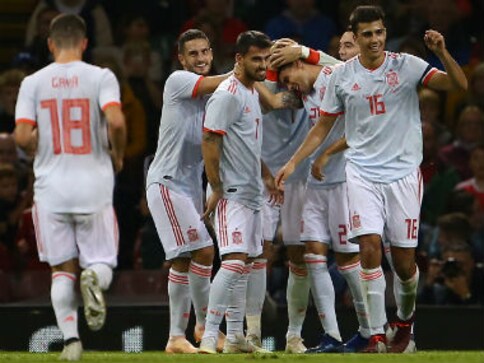 International friendlies: In-form Paco Alcacer makes statement of intent with brace as Spain rout Wales 4-1