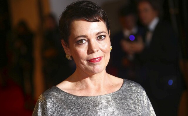 Olivia Colman poses for photographers at the premiere of the The Favourite in London. Photo by Joel C Ryan/Invision/AP Olivia Colman poses for photographers at the premiere of the The Favourite in London. Photo by Joel C Ryan/Invision/AP