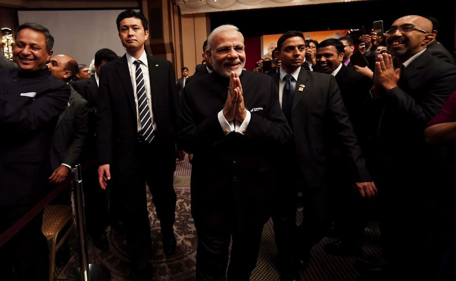 On his second day, Modi interacted with the Indian community in Japan and spoke about the history and future of India-Japan relations. Twitter/@narendramodi On his second day, Modi interacted with the Indian community in Japan and spoke about the history and future of India-Japan relations. Twitter/@narendramodi
