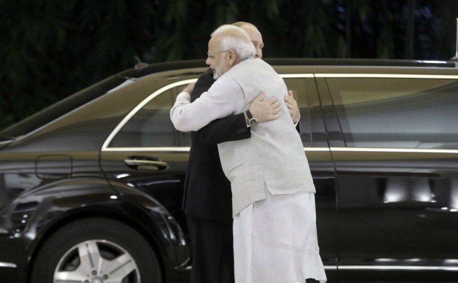 Modi hosted a private dinner for the visiting dignitary. The dinner meeting comes a day ahead of the 19th India-Russia annual summit. The agreements to be signed are likely to boost cooperation in key sectors such as defence, space, trade, energy and tourism, among others. AP Modi hosted a private dinner for the visiting dignitary. The dinner meeting comes a day ahead of the 19th India-Russia annual summit. The agreements to be signed are likely to boost cooperation in key sectors such as defence, space, trade, energy and tourism, among others. AP