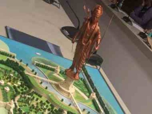 As VHP, Shiv Sena supporters gather in Ayodhya, Yogi Adityanath govt announces 221-metre bronze statue of Lord Ram As VHP, Shiv Sena supporters gather in Ayodhya, Yogi Adityanath govt announces 221-metre bronze statue of Lord Ram