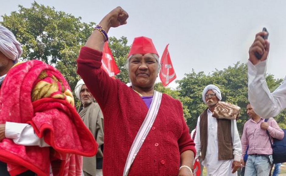 The AIKSCC claimed that the two-day rally was one of the largest congregations of farmers in Delhi. Twitter/@nehadixit123 The AIKSCC claimed that the two-day rally was one of the largest congregations of farmers in Delhi. Twitter/@nehadixit123
