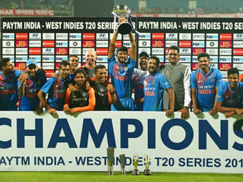 India vs West Indies: Shikhar Dhawan, Rishabh Pant's fifties help Rohit Sharma and Co effect 3-0 clean sweep on Windies India vs West Indies: Shikhar Dhawan, Rishabh Pant's fifties help Rohit Sharma and Co effect 3-0 clean sweep on Windies
