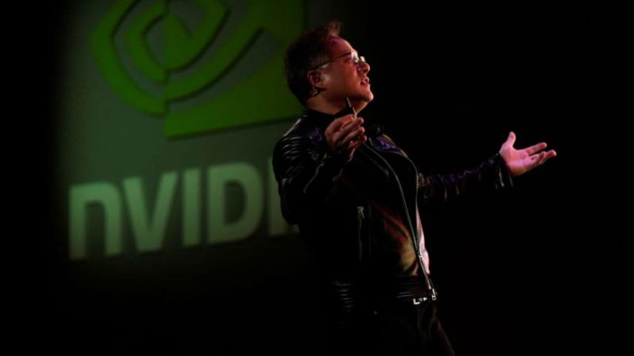 Jensen Huang, CEO of Nvidia. Image: Reuters